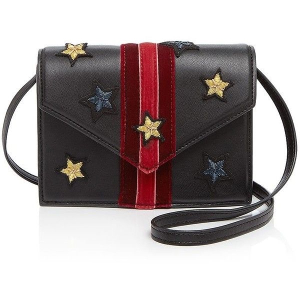 🌟CYNTHIA ROWLEY FELIX STAR EMBELLISHED CROSSBODY